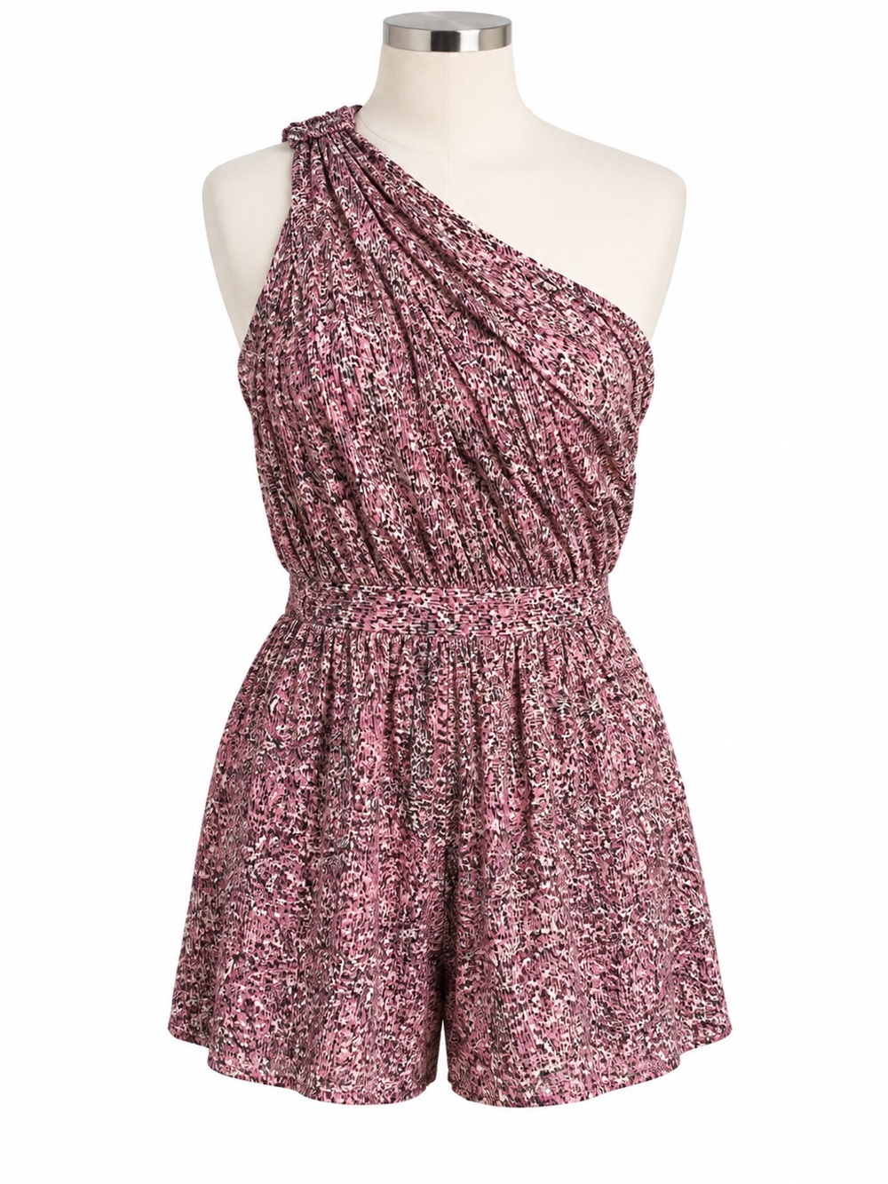 BCBGeneration One Shoulder Romper Size‎ 6